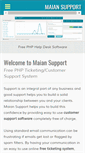 Mobile Screenshot of maiansupport.com